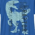 thumbnail image 2 of Boy's Jurassic World RP02 Blue Raptor  Graphic Tee Royal Blue Medium, 2 of 5