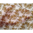 thumbnail image 5 of oneOone Silk Tabby Orange Fabric Block Sewing Craft Projects Fabric Prints By Yard 42 Inch Wide, 5 of 5