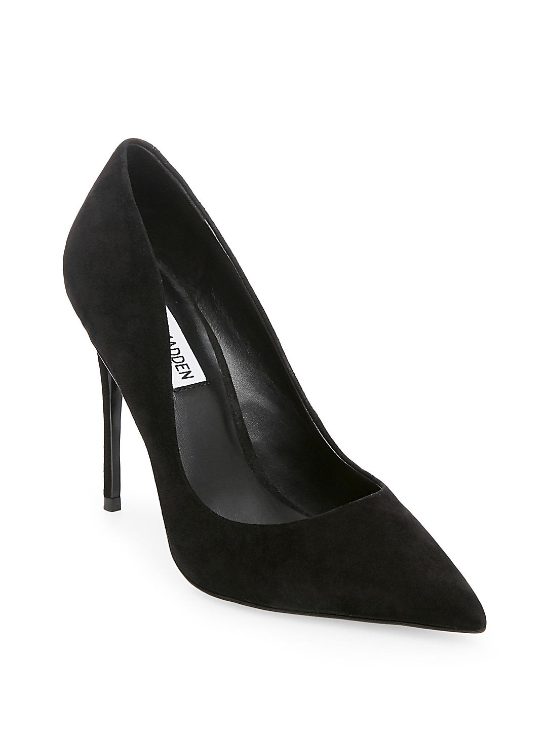 daisie black suede
