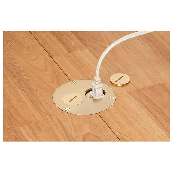 Flush Floor Box Kit (Brass)