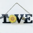thumbnail image 5 of CSCHome Home Decor Exquisite Bee Sunflower Love Letters Hanging Sign Front Door Room Decoration, 5 of 5