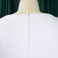 thumbnail image 6 of AURA Plus Size Elegant Off Shoulder A Line Midi Dress High Waist Puff Sleeve Summer Banquet African Party Dress, 6 of 10