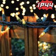 thumbnail image 3 of Cadena de luces navideñas LAMPHOME 100 incandescentes color amarillo, 3 of 7