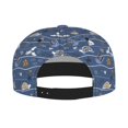 thumbnail image 2 of Hirioo Underwater World Animals for Baseball Cap Men Cap Flat Brim for Men Women Teens Adjustable Baseball Cap, 2 of 7