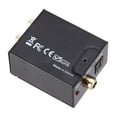 thumbnail image 2 of Convertidor De Audio Digital A Analógico Adaptador de audio digital TOSLINK SPDIF a analógico L/R RCA para amplificador HD DVD HDTV, 2 of 6