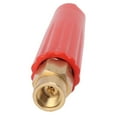 Brass Hose Nozzle Adjustable Twist Hose Nozzle Heavy Duty Garden