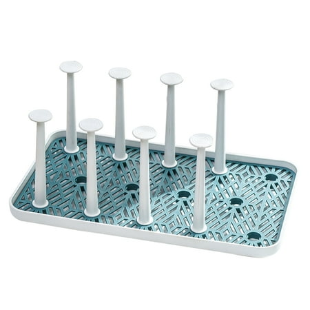 

Meizhencang Dust-proof Cup Drying Rack Multifunctional Plastic Draining Glass Cup Holder Stand Home Decoration