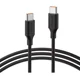 thumbnail image 1 of Cable Tipo C A Tipo C Carga Rápida 2.4a U-volt Color Negro Vcbl004, 1 of 8