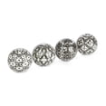 thumbnail image 1 of Imax A0475154 Gertrude Deco Balls, White - Assorted 4, 1 of 1