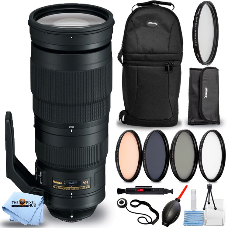 Nikon AF-S NIKKOR 200-500mm f/5.6E ED VR Lens (Nikon F Mount) Pro