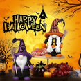 thumbnail image 3 of 13.5 inch Tall Halloween Gnomes Plush Witch Gnome Decor 2Pcs,Handmade Dwarf Collectible Dolls for Home Kitchen Indoor Table Tiered Tray Decorations Gi, 3 of 4