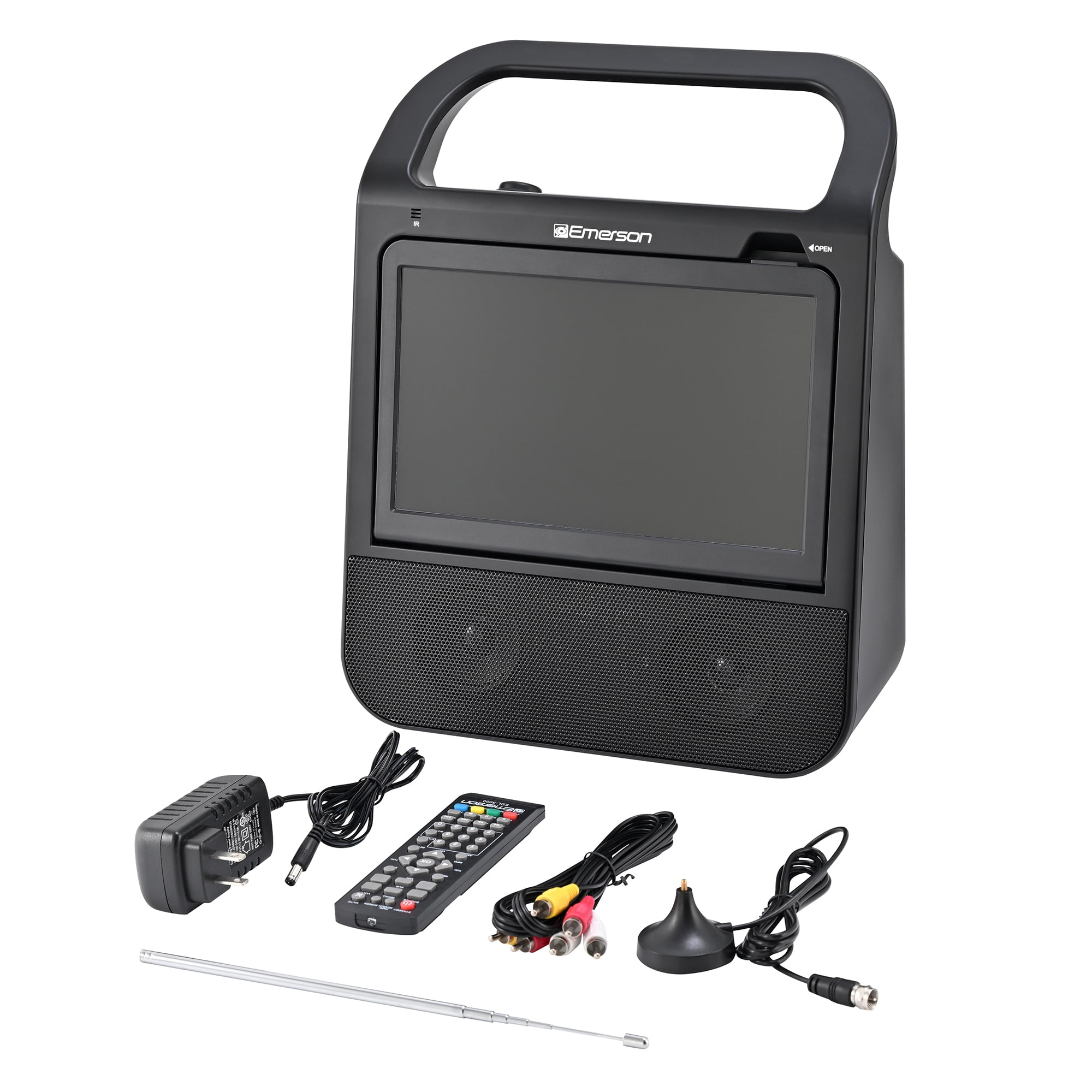 Emerson, Portable TV and DVD Boombox, 9