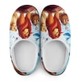 thumbnail image 5 of Men The Lion King Slippers Non-Slip Fuzzy House Slippers Warm Soft Plush Winter House Shoes Indoor Outdoor Slip-On Shoes, 5 of 7