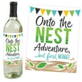 thumbnail image 2 of Big Dot of Happiness Empty Nesters - Empty Nest Party Decorations for Women and Men - Wine Bottle Label Stickers - Set of 4, 2 of 8