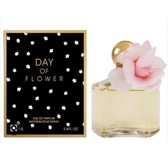 Day of Flower by EBC Eau de Parfum Spray for Women, 3.4 fl oz