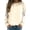 Beige, variant on Womens Sweatshirt Crew Neck Halloween Ghost Pumpkin Graphic Spooky Season Print Long Sleeve Tee Y2K Streetwear Casual Loose Pullover Tops Black S