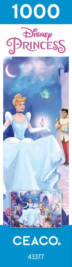Ceaco Cinderella‘s Wish Puzzle – 1000 Teile – Motiv Aus Dem Märchenklassiker – Fertiggröße 67,6 X 48,3 Cm