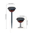 thumbnail image 6 of Solar Garden Stake Lights Outdoor, Decorative Ground Lights for Yard Patio Lawn, Powered Landscape Lighting for Garden Pathway and Outdoor Ambience Decor, 1 Pack, 6 of 9