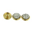 thumbnail image 4 of HILABEE 3 Pieces Trumpet Valve, Musical Instrument Accessories, Easy Installation, Smooth Replacement Parts, Finger Buttons for Performance Bands White turquoise, 4 of 9