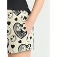 thumbnail image 4 of Nightmare Before Christmas Women's Graphic Wooby Shorts, Sizes XXS-XXL, 4 of 5