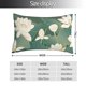 thumbnail image 2 of Fotbe Lotus Golden Line Funda de Almohada Decorativa Estilo Occidental, Lujo en Algodón, Fundas para Almohadas King, Cojín Estampado para Decoración del Hogar-20"x30", 2 of 6