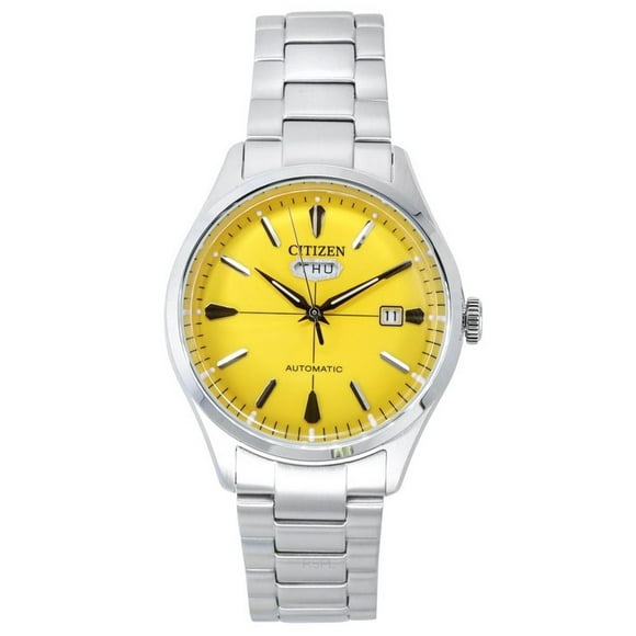 Citizen C7 Stainless Steel Yellow Dial Automatic NH8391-51Z Men's Watch