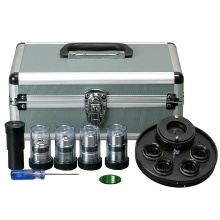 AmScope BF & DF Turret Plan Phase Contrast Kit