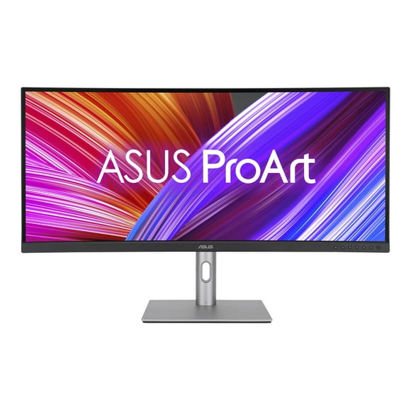 ASUS ProArt PA34VCNV - LED monitor - curved - 34.1" - 3440 x 1440 UWQHD - IPS - 300 cd/m�� - 1000:1 - HDR10 - 5 ms - 2xHDMI, 2xDisplayPort, USB-C - speakers - black