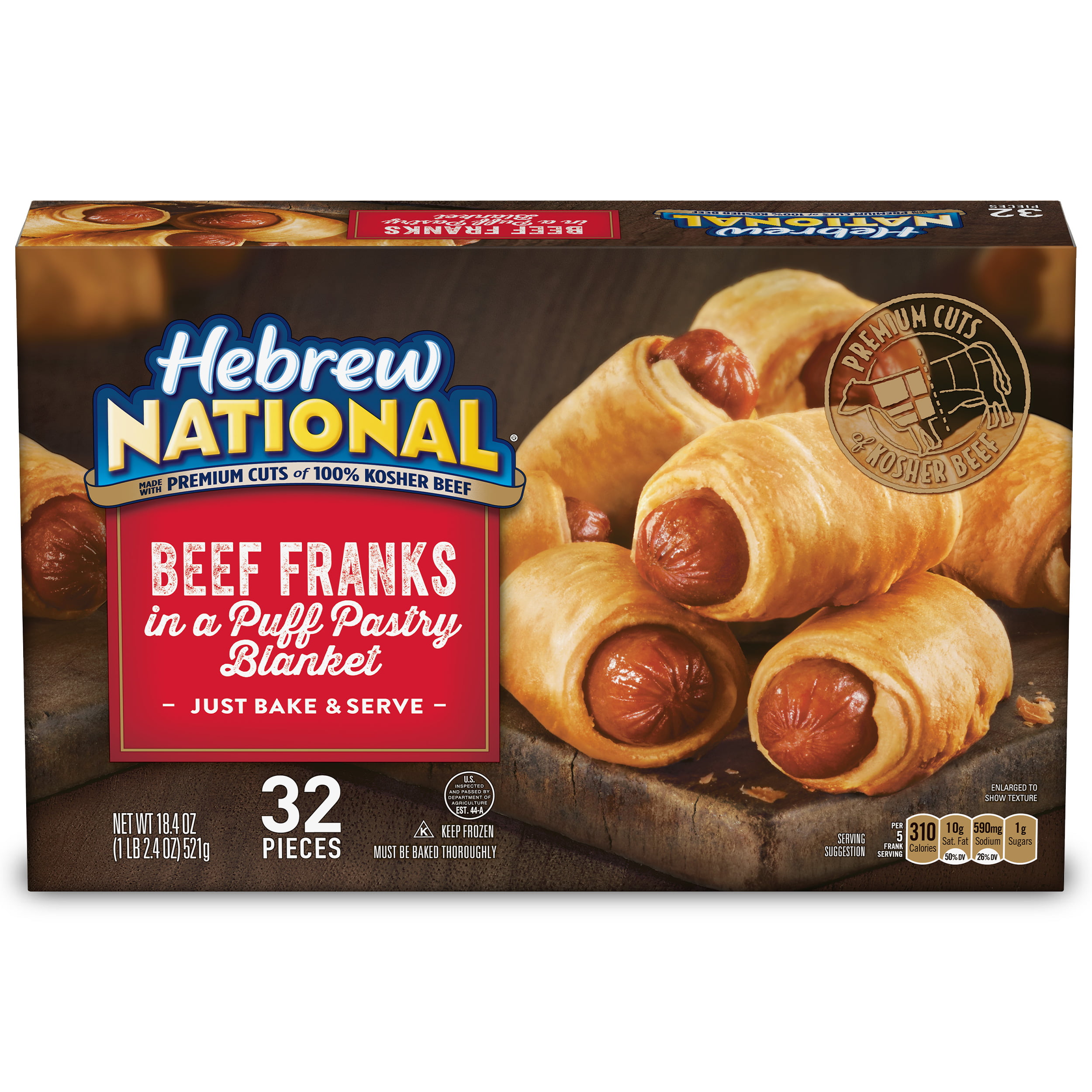 Hebrew National Beef Franks In A Blanket