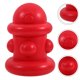 thumbnail image 3 of GOOHOCHY Juguete para perros con forma de boca de incendios, juguete molar de TPR para perros, juguete masticable para cachorros, juguete de hueso para morder, herramienta para limpiar los dientes, 3 of 8