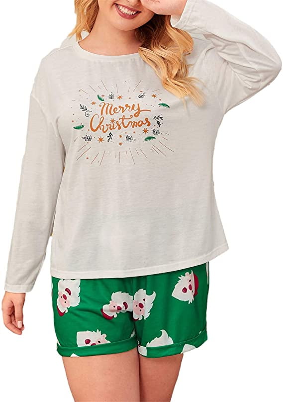 plus size christmas jammies