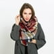thumbnail image 2 of Bufandas largas de tela escocesa para mujer Aire acondicionado Chal Wrap Imitación Cachemira 02 Yuyangstore Bufanda larga de mujer, 2 of 8