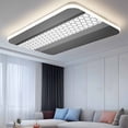 thumbnail image 2 of Black Morocco Magnetic Fluorescent Light Covers for Ceiling Lights 2x4Ft, Grey Striped Middle Century Patterned Office Classroom Kitchen Drop Ceiling Light Covers Lighting Filters Shade Panel 3 Packs, 2 of 9