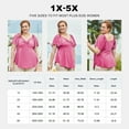 thumbnail image 5 of SHEWIN Womens Plus Size Tops High Elasticity Hollow Out Eyelet Embroidery Summer Blouse Tops V Neck Trendy Blouse, 5 of 9