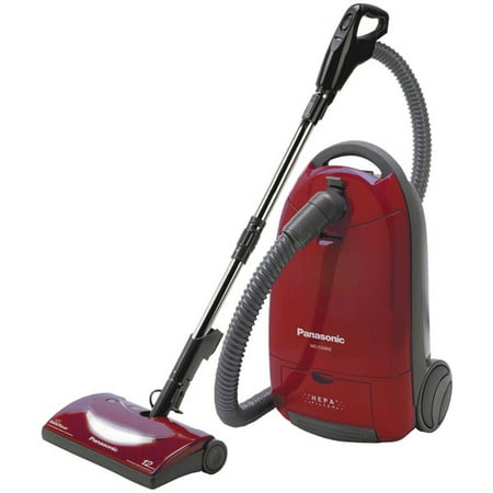 Panasonic Canister Vacuum Cleaner, Burgundy, MC-CG902