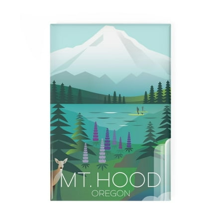 

MOUNT HOOD REFRIGERATOR MAGNET
