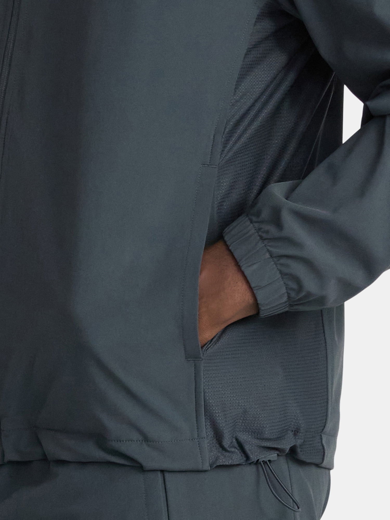 Athletic Works Men's and Big Men's Woven Track Jacket, Sizes S-3XL