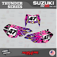 thumbnail image 2 of Kalair GFX Graphics Kit for Suzuki DRZ400SM (2001-2023) Thunder Series, 2 of 5
