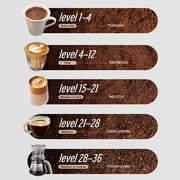 HiBREW G5 48mm Conical Burr Electric Coffee Grinder Compact Portable Stainless Steel Coffee Bean Mill Kitchen