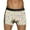 Beige, variant on Men's Festive Slim Fit Boxer Briefs Easter Egg Bunny Print Lightweight Underwear Beige L