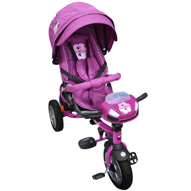 Triciclo de Lujo Importacion 360 Minie Fucsia