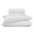 thumbnail image 3 of Superior Apus 100% Cotton 20" Deep Pocket Sheet Set, Queen, White, 3 of 13