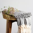 thumbnail image 7 of Urban Pera Aphrodite Special Design Turkish Towel 37x67 inches 100% Cotton, Grey, 7 of 7