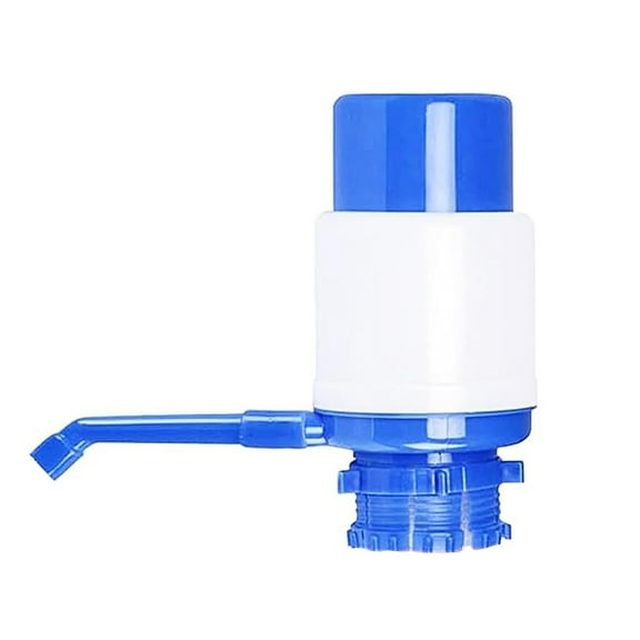 Manual Water Pump for 5 Gallon Bottles - Portable Hand Pressure Drinking Fountain Pump with Extra Tube & Cap, Fits Most Water Dispensers (2-6 Gallon)