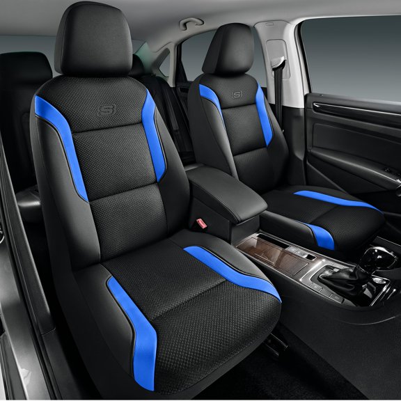 Fundas para asientos de coche Skechers Memory Foam Air Cool Mesh Blue