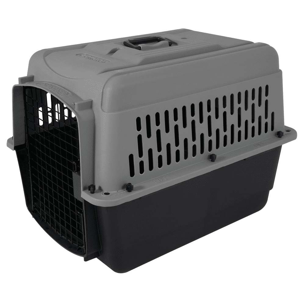 Aspen Pet Porter Dog Kennel, 28inch Length, 25 to 30lbs, Dark Gray and