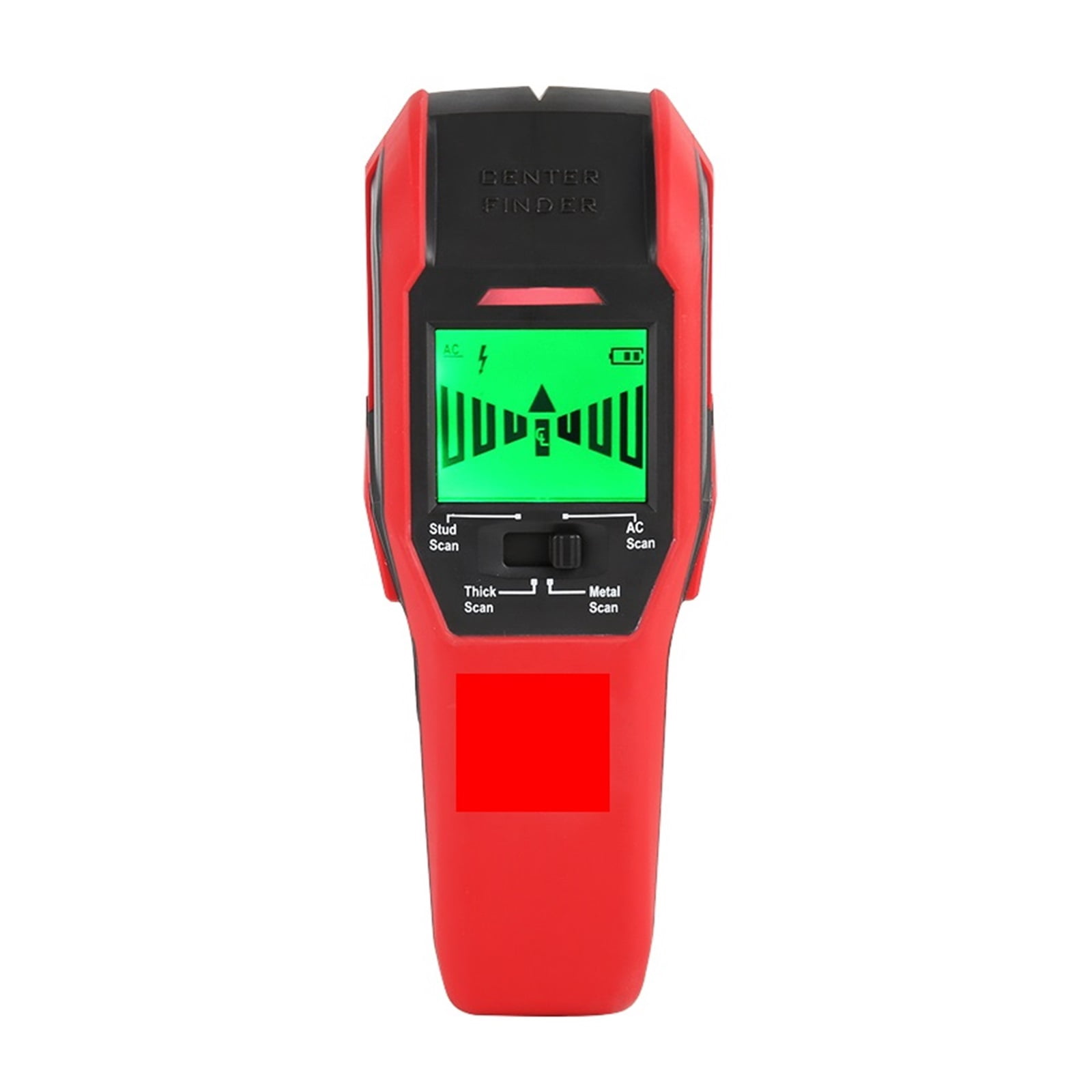 Wall Scanner Detector Non Ferrous Metal Stud Finder AC Voltage Live Wire Wood Detect Copper With Buzzer Indication