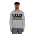 thumbnail image 5 of Soccer Season Sweatshirt Soccer Lover School Spirit Unisex Shirt Grey Large, 5 of 7