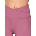 thumbnail image 2 of RBX Active Women's Squat Proof Capri Legging with Crossover Waistband, 2 of 5