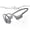 GRAY, variant on DOOGEE Bone Conduction Headphones, IP68 Waterproof Swimming Headphones Wireless BT5.4, Skin Friendly Silicone, 32GB MP3 Mode, Sport Open Earphones for Underwater, Running, Cycling